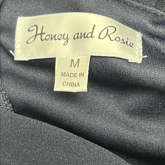 Honey and Rosie Midnight Blue Halter Mini Dress